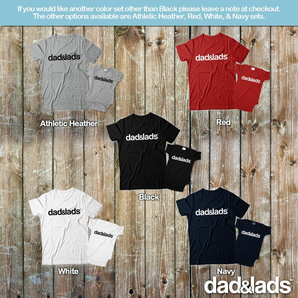 Shake and Bake Matching Father Son Shirts for Dad and Baby - Dad and Lads